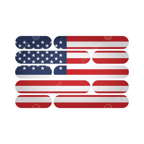 Gambar Negara Bersatu Bendera Transparan Amerika Serikat Bendera