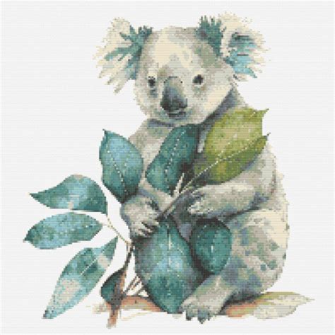Koala Cross Stitch Pattern Pdf Rcraftit