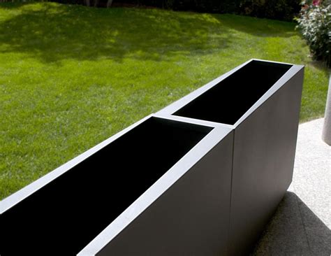 Divider Wall Custom Stainless Steel Planter Couture Outdoor