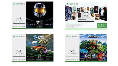 Microsoft Introduces Four New Xbox One S Bundles Xboxone Hqcom