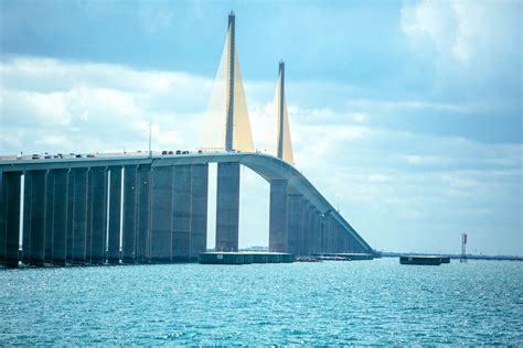 Unfortunately, it was unable to properly identify the capricorn that was approaching due to the blinding lights and the fact that it was still dark outside. History Of the Sunshine Skyway - Green Bench Monthly