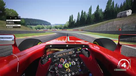 ASSETTO CORSA FERRARI F138 HOT LAP SPA FRANCORCHAMPS YouTube