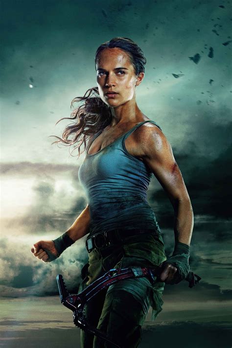 Tomb Raider 2018 Poster Lara Croft Female Ass Kickers Fotografia