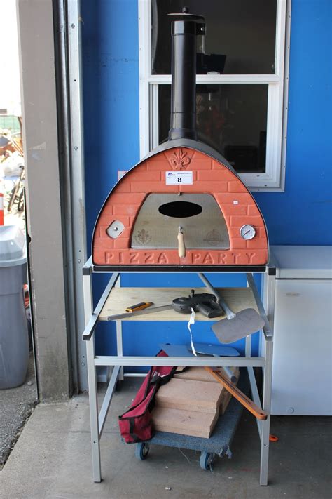 Pizza Party Wood Fired Pizza Oven With Accessories Made In Italy