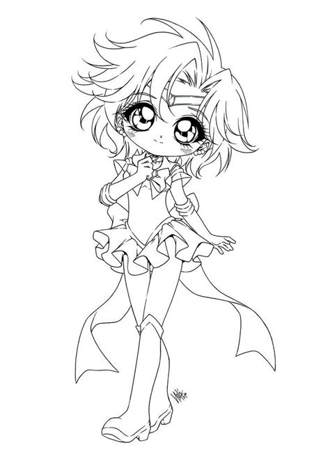 Sci Fi Chibi Coloring Pages Coloring Home