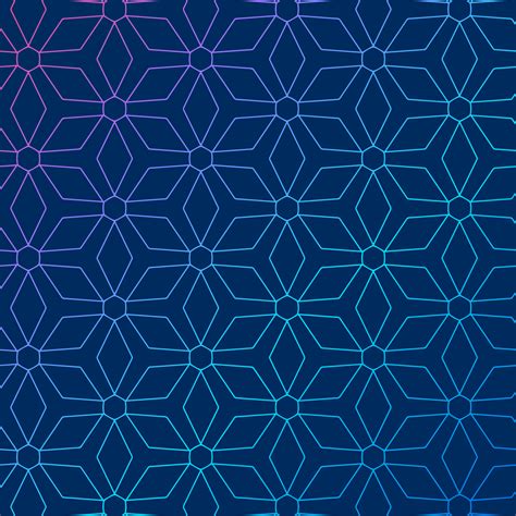 Blue Background With Abstract Geometric Pattern Download Free Vector