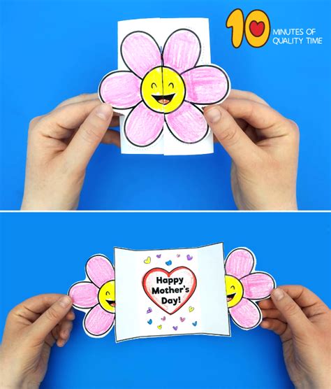 Happy Mothers Day Card Template 10 Minutes Of Quality Time