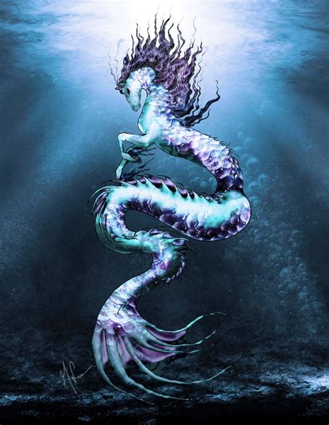 The Hippocampus Was A Fabled Sea Animal From Greek Mythology It Was