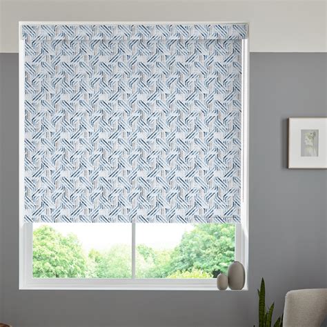 Freya Made To Measure Blackout Roller Blind In Navy 485 Brand
