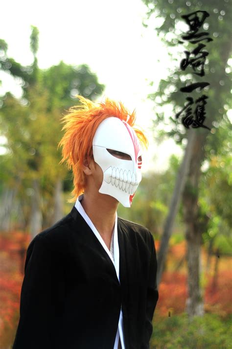 bleach cosplay costumes cool bleach ichigo cosplay  hollow mask