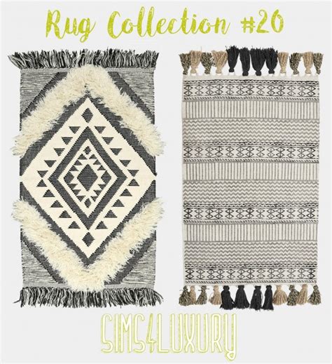 Sims4luxury Rug Collection 20 • Sims 4 Downloads