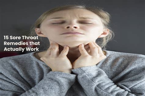 15 Sore Throat Remedies That Actually Work