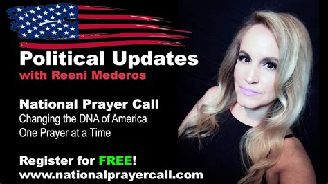 National Prayer Call With Reeni Mederos Pray For Trump Mystēriontv