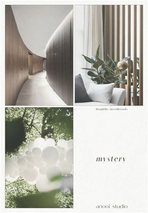 Biophilic Moodboards Adding Mystery To Interiors · Anooi In 2022