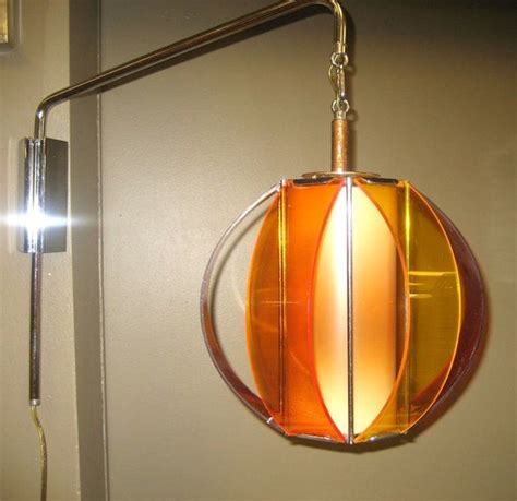 Mid Century Modern Wall Mounted Light By Beaverdalevintage