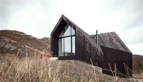 Black House At Camusdarach Sands In Scotland By Raw