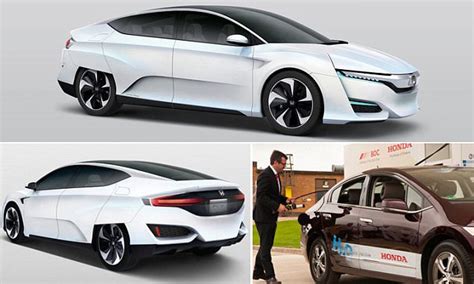 Honda Shows Off New Hydrogen Fuel Cell Car Fcv Ahead Of Release In 2016