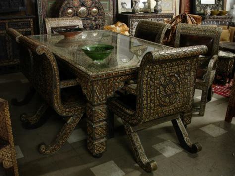 Unique Dining Room Set Unique Camel Bone Furniture