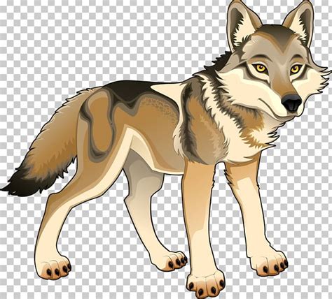 Gray Wolf Cartoon Stock Illustration Illustration Png Clipart Angry