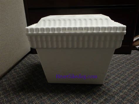 Styrofoam Coolers Not Just For Beer
