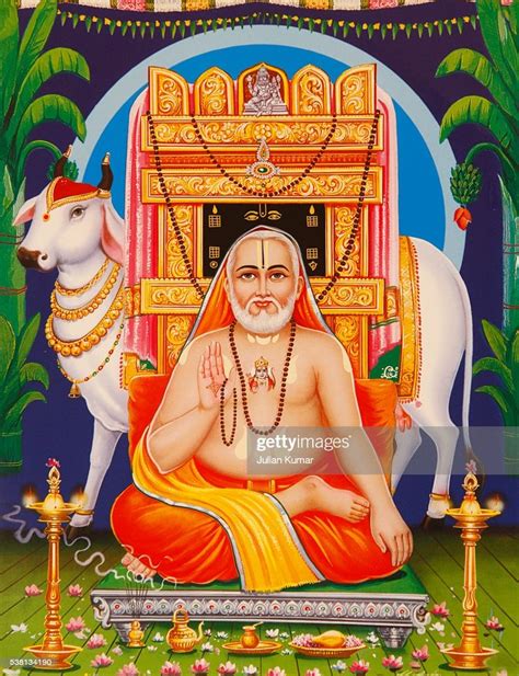 Stock Photo Picture Of Sri Guru Raghavendra Swamy A 16th Century