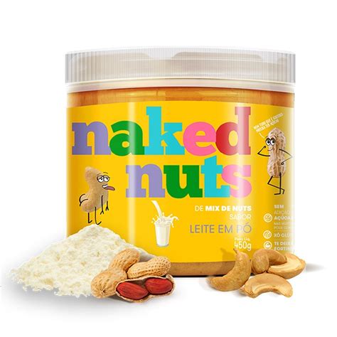 Comprar Pasta de Mix de Nuts Com Leite Em Pó 450G Naked Nuts