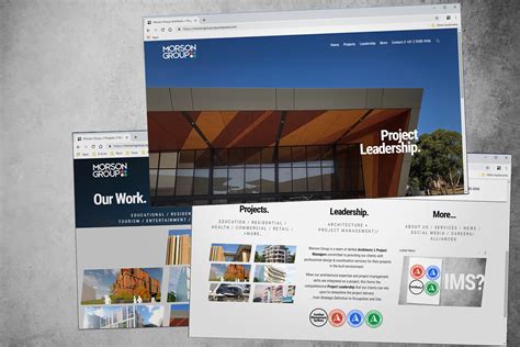 New Website Goes Live — Morson Group Architects Project Managers