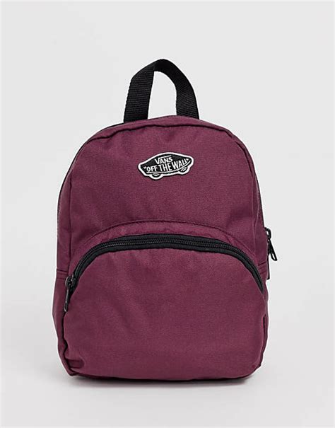 Vans Mini Backpack In Purple Asos