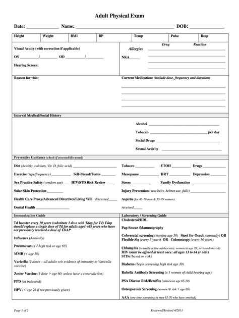 2023 Physical Form Printable Forms Free Online