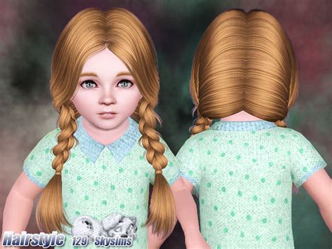 The Sims Resource Skysims Hair Toddler 129
