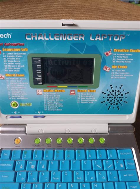 Vtech Challenger Laptop Babies And Kids Infant Playtime On Carousell