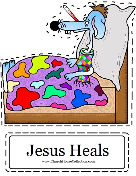 Church House Collection Blog Sick Dog With Thermometer Jesus Heals