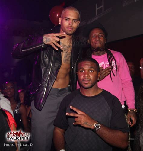 chris brown celebrates 22nd birthday with lil wayne and friends