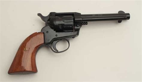 Rohm Model 66 Single Action Revolver 22 Magnum Caliber 475 Barrel