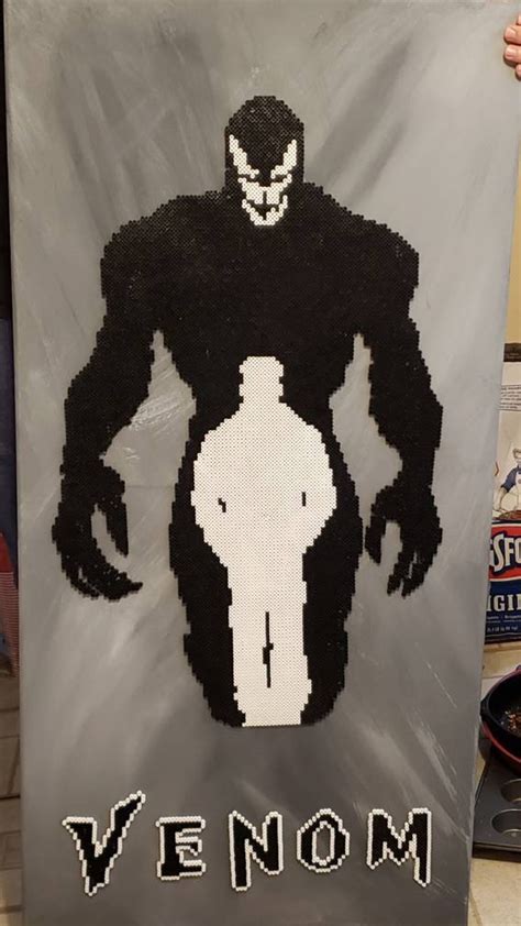 Venom Perler Bead Art Etsy