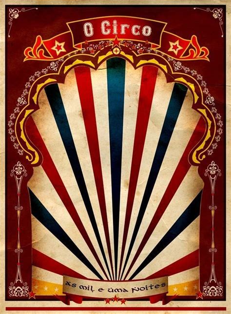 Circus Poster Circus Art Circus Theme Carnival Posters Circo Do
