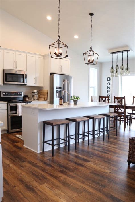 The size of your space can be different; Farmhouse Kitchen Ideas To Consider | Laminate flooring in ...