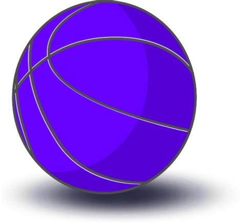 Download High Quality Basketball Transparent Blue Transparent Png