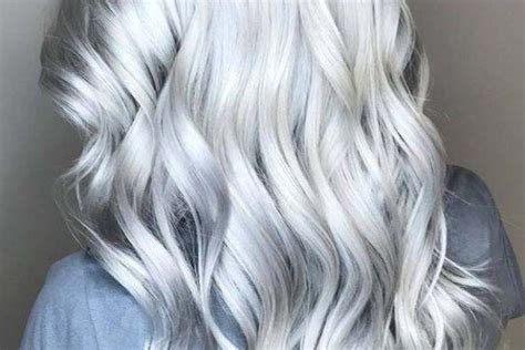 10 Gorgeous Silver Gray Hair Colors And Highlights In 2018 Stylesmod