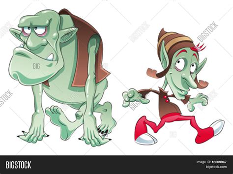 Ogre Elf Funny Vector And Photo Free Trial Bigstock