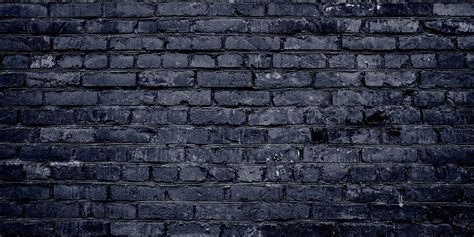 Black Brick Wall Texture Background Stock Photo Containing