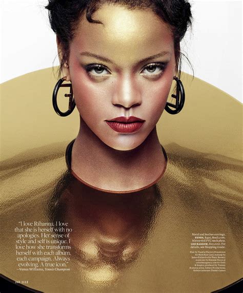 Fashion Fan Blog From Industry Supermodels Rihanna For Elle Magazine