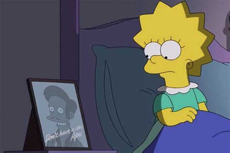 The Simpsons Shrugged Off Critics Of Apu Via Lisa And Marge