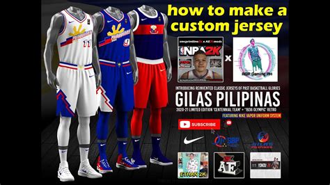 Nba 2k How To Make A Custom Jersey Part 2 Youtube