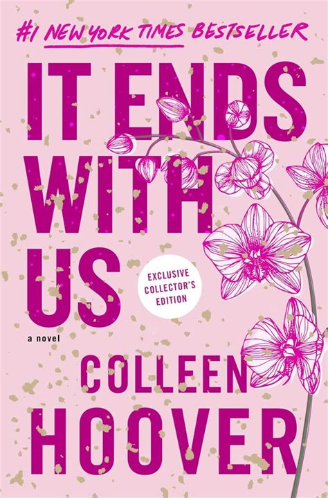 It Ends With Us Special Collectors Edition Book By Colleen Hoover