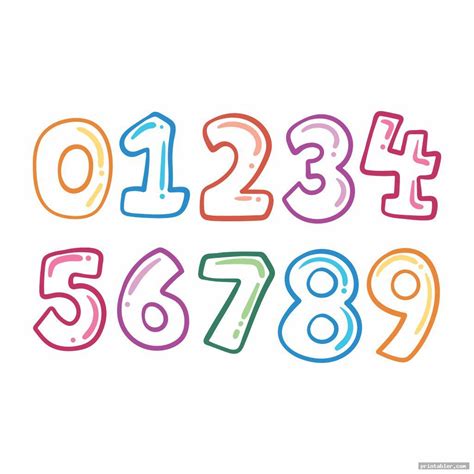 Bubble Numbers 1 10 Printable Image Free Bubble Images And Photos Finder