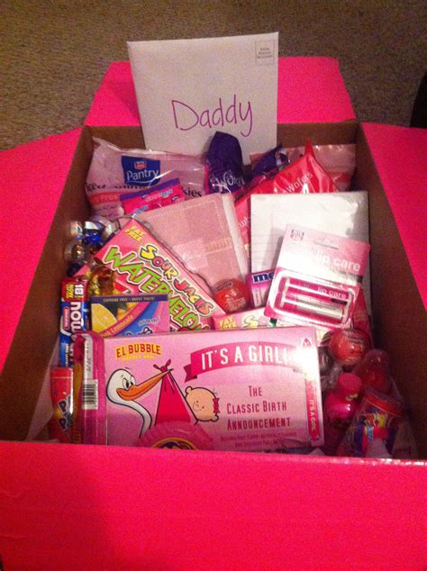 Its A Girl Theme Care Package My Husband Deployed 5 Hours After The