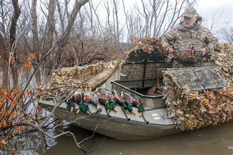 Duck Hunting Boat Blinds