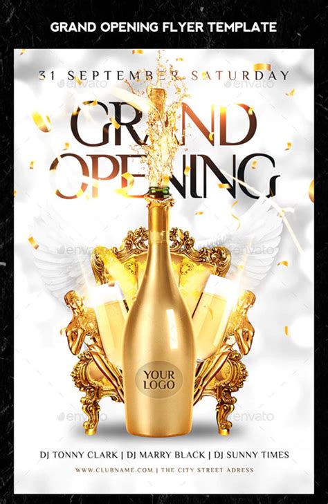 Grand Opening Psd Flyer Template 17751 Styleflyers