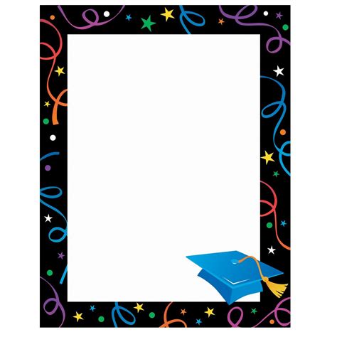 Graduation Border Png Clipart Best Graduation Frame Graduation